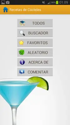 Recetas de cócteles android App screenshot 4